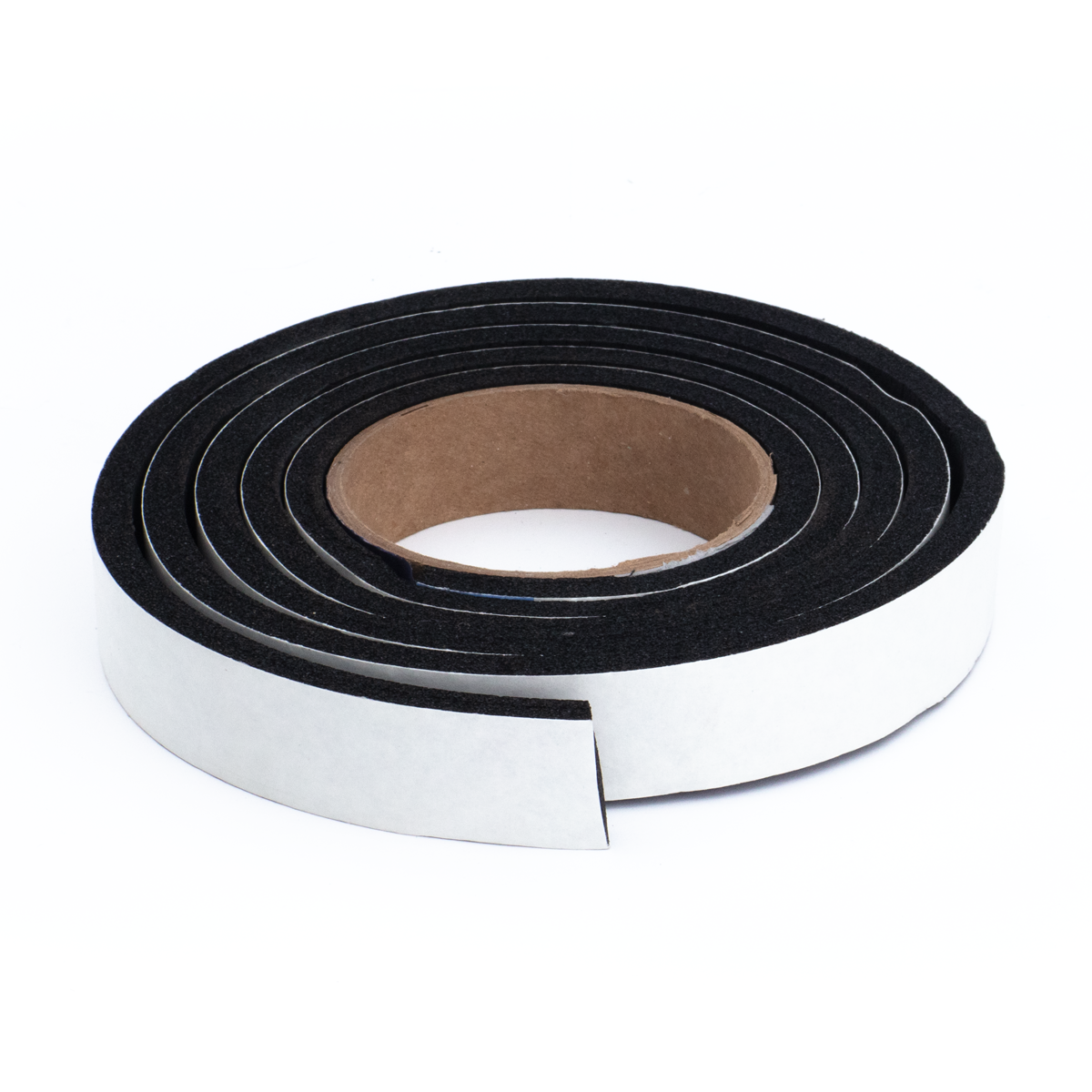 Roll of black foam tape on a white background clemco part numbers 00185, 00186, 00187, 00189, 00191, 00192 listed