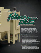 Clemco 29383 Pulsar Plus VI-S Blast Cabinet w/Reclaim & Dust Collector
