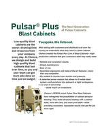 Clemco 29383 Pulsar Plus VI-S Blast Cabinet w/Reclaim & Dust Collector