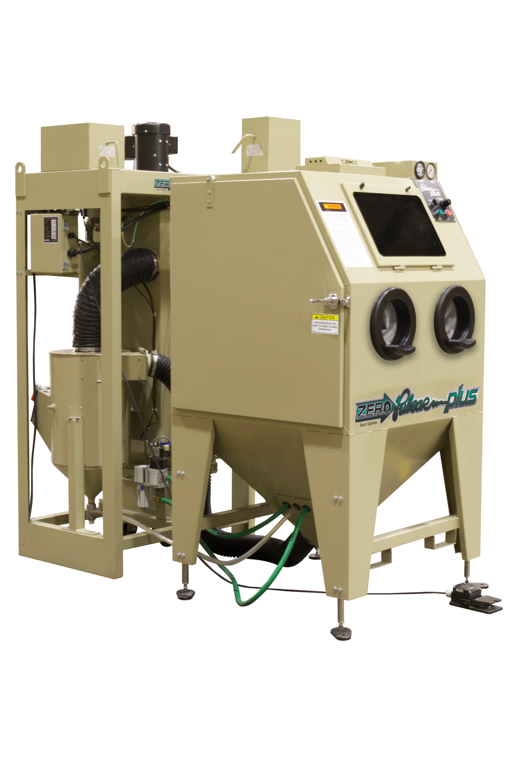 Clemco 29383 Pulsar Plus VI-S Blast Cabinet w/Reclaim & Dust Collector