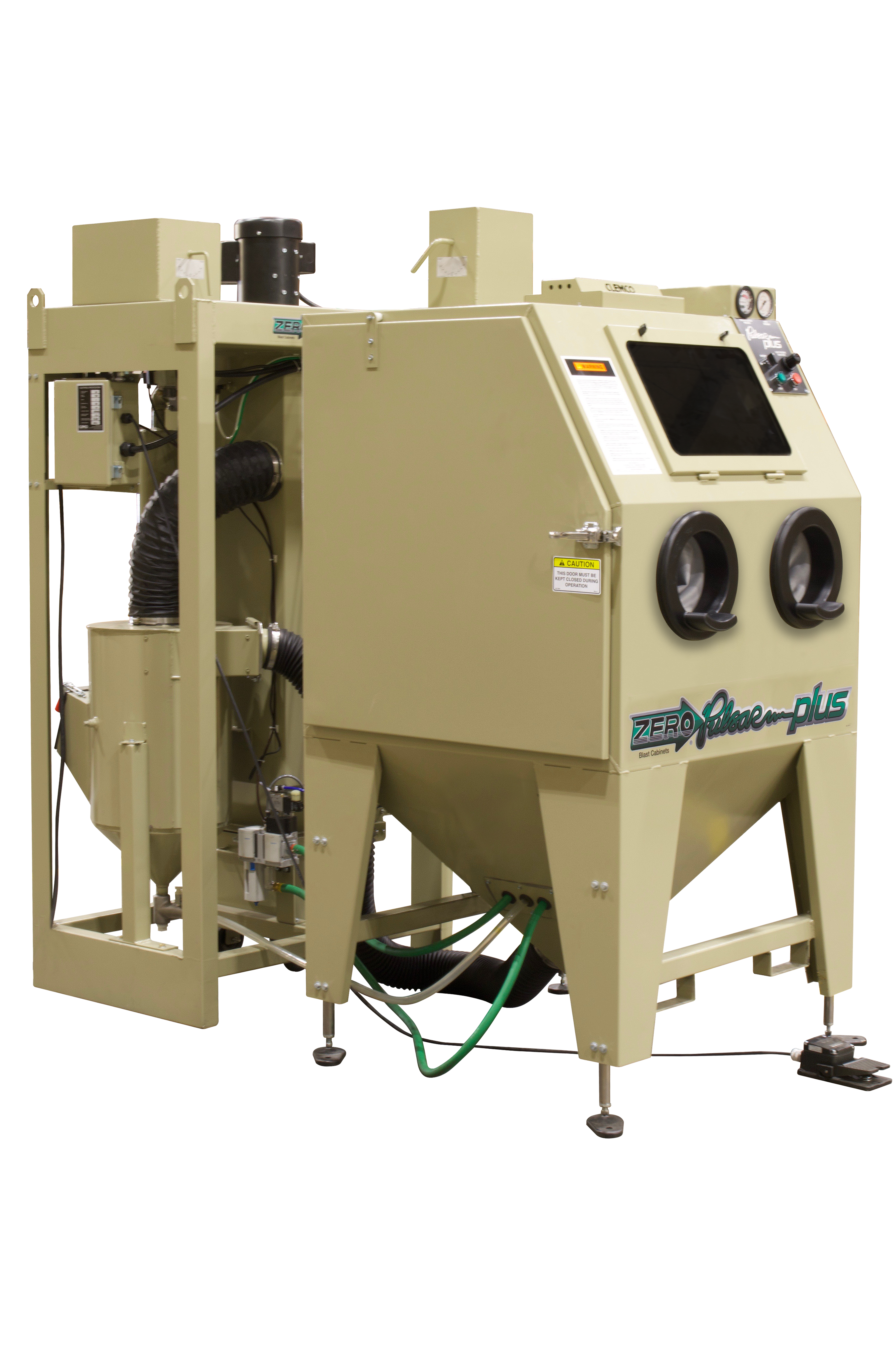 Clemco 29383 Pulsar Plus VI-S Blast Cabinet w/Reclaim & Dust Collector