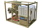 Clemco WetBlast Flex industrial cleaning system on a white background