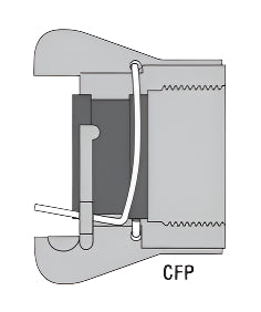 Technical diagram of a CFP clemco 00552 component with labeled parts